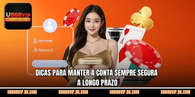 Dicas Para Manter a Conta Sempre Segura a Longo Prazo