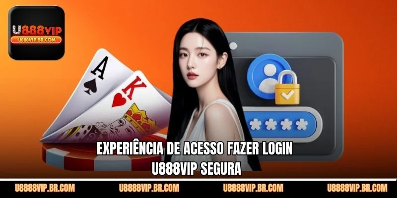 Experiência de Acesso Fazer login U888VIP Segura